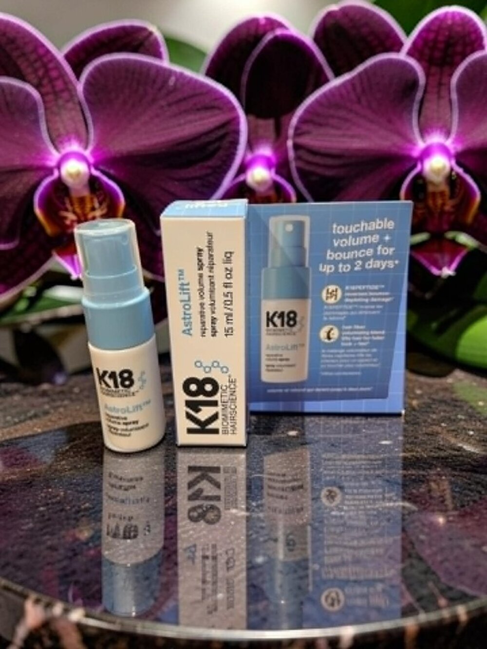 K18 Atro Lift Resarative Volume Spray 0.5 oz/ 15 ml Sample